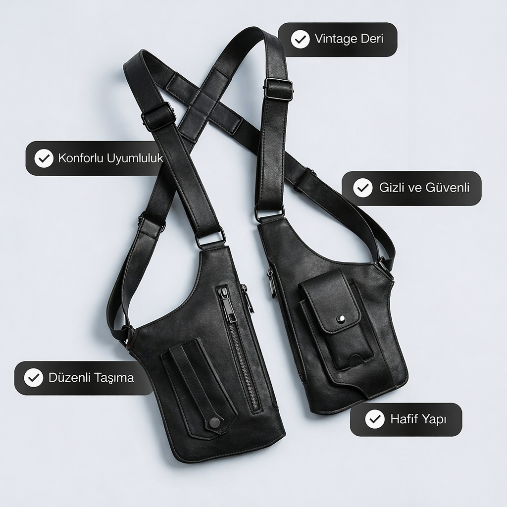 Noctra Çapraz Askılı Premium Çanta